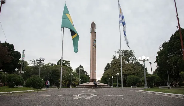Frontera entre Uruguay y Brasil en Rivera. (Archivo)