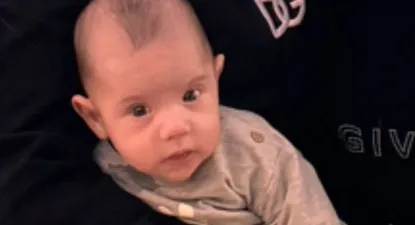 La esposa de Federico Valverde, Mina Bonino, hizo una broma con el pelo de su hijo menor, Bautista