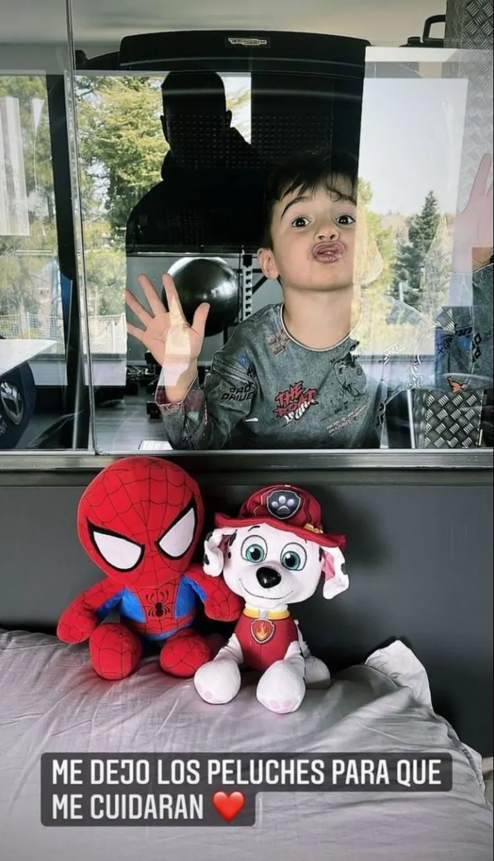 Las fotos de José María Giménez al confirmarse que tiene covid-19