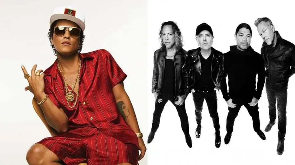 Brunos Mars y Metallica