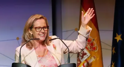 La ministra de Economía, Nadia Calviño