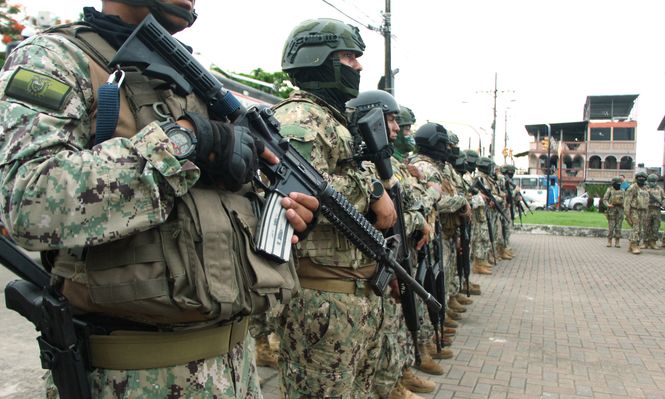 Operativo militar en Guayaquil