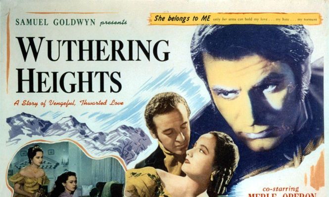 La de 1939 fue la primera gran adaptación cinematográfica de un estudio de Hollywood, y aunque Cathy sí tenía rizos castaños, su Heathcliff tampoco era un gitano.