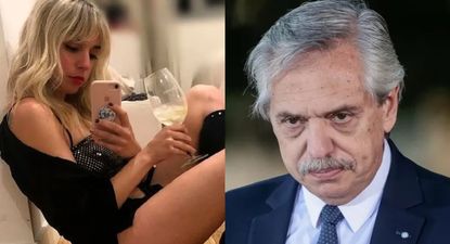 El video de Alberto Fernández hablando de amor con Tamara Pettinato en la Casa Rosada