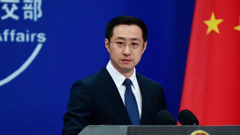 El portavoz del Ministerio de Exteriores chino, Lin Jian.