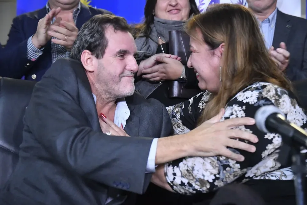 Jorge Ceretta, exdirector de Vivienda, e Irene Moreira, exministra de Vivienda