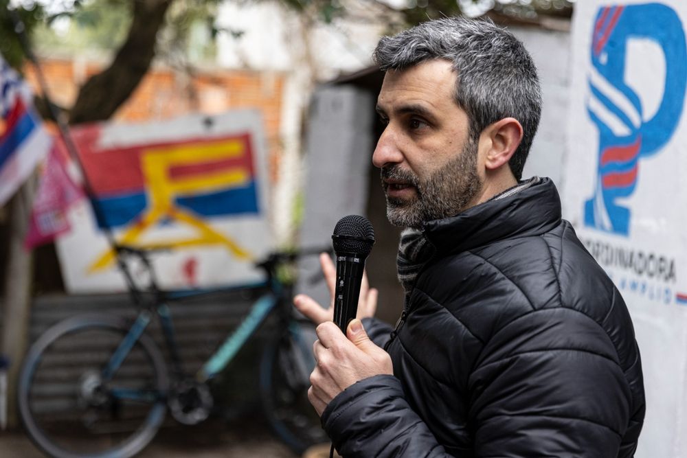 Daniel Caggiani, senador del Frente Amplio