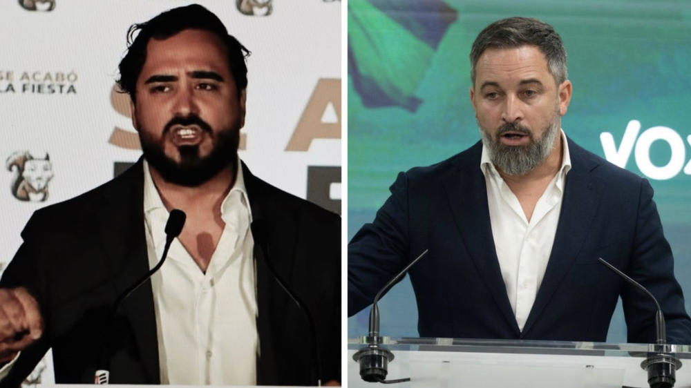 Alvise Pérez y Santiago Abascal