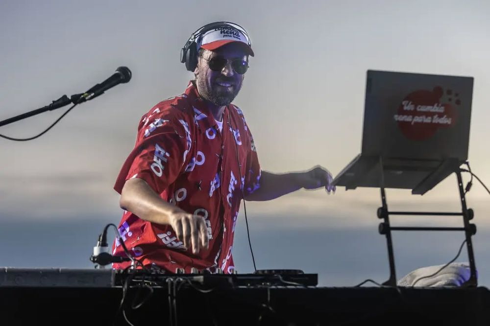 DJ Sanata en La bajada 2024