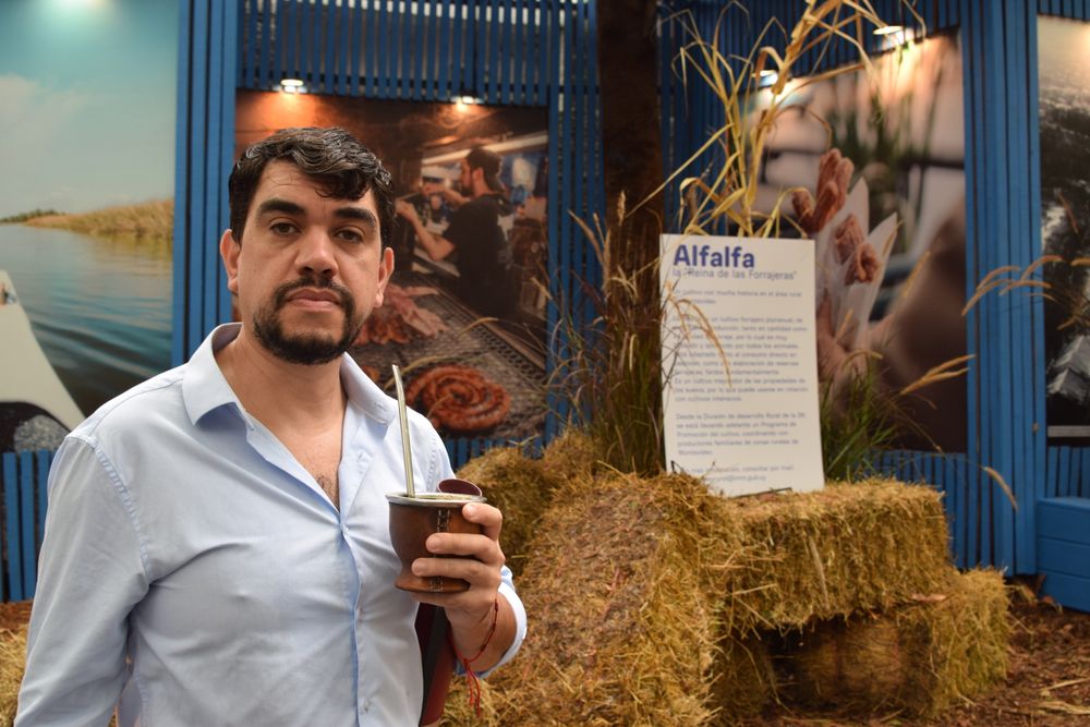 Montevideo Rural, dependencia de la intendencia capitalina que dirige Liber López (foto), presente en la Semana Criolla, en la Rural del Prado.