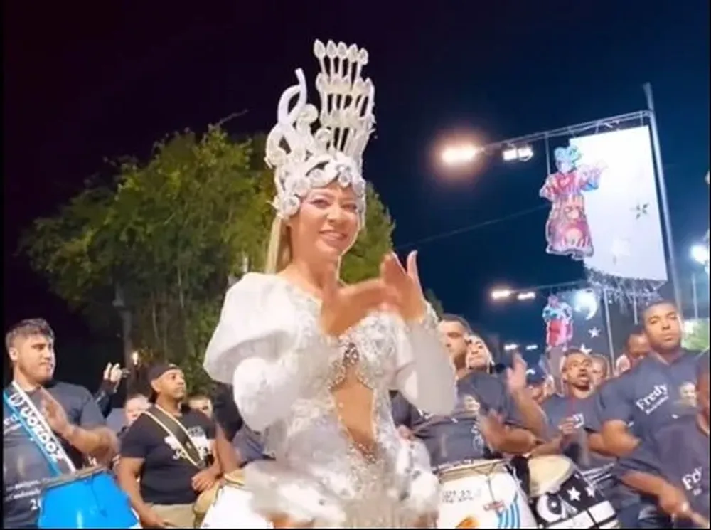 Karina Vignola en el Carnaval de Melo