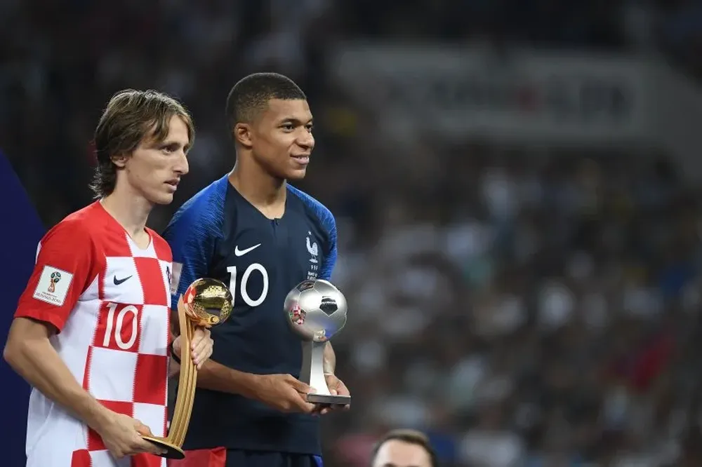 Modric y Mbappé