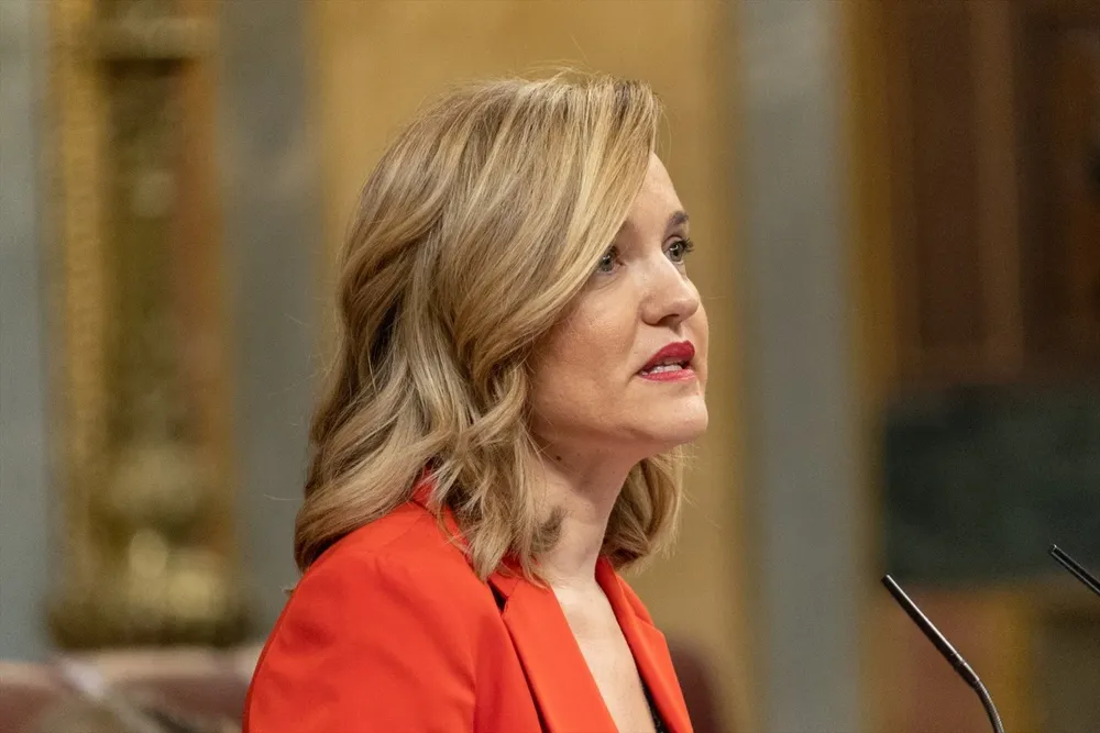 La ministra de Educación, Formación Profesional y Deporte, Pilar Alegría.