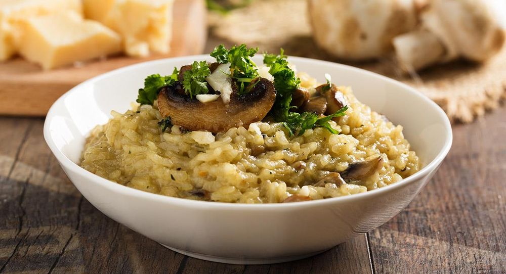 Descubre la mejor receta para prepara el verdadero Risotto italiano.