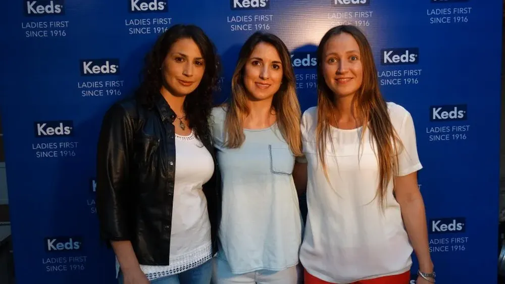 Estefanía de Cunto, Gabriela Díaz y Lorena Jones