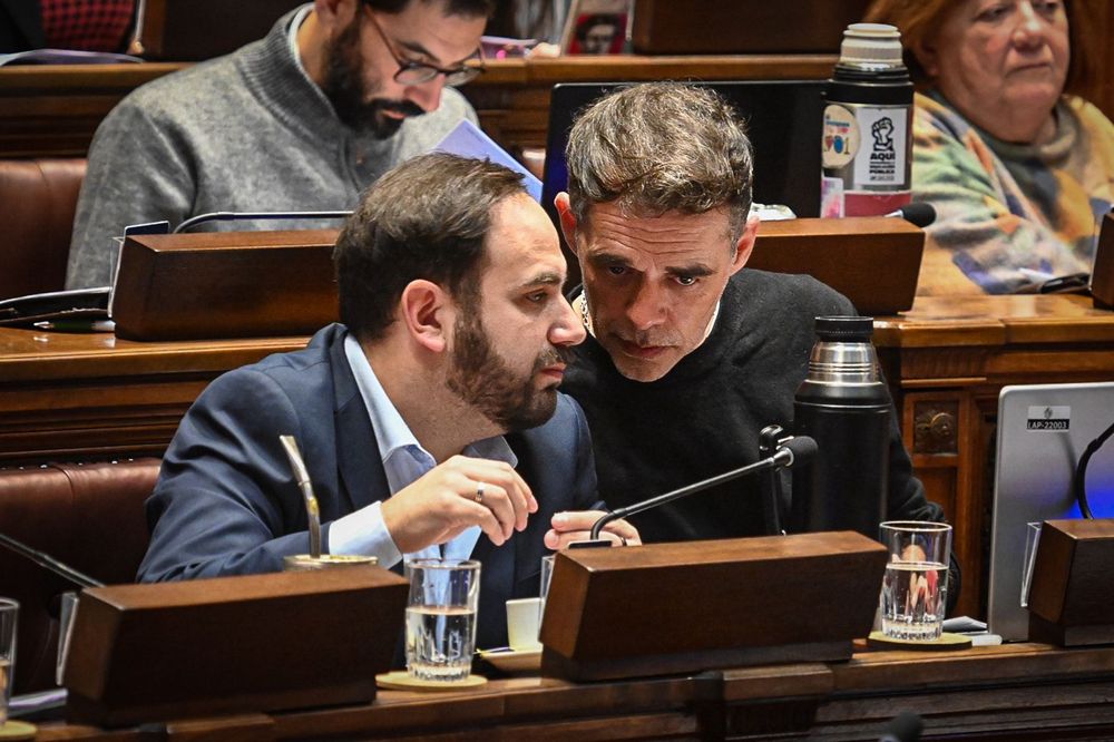 Gonzalo Civila and Federico Graña in the interpellation to the Ministry of Social Development