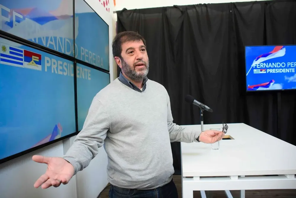 Fernando Pereira, presidente electo del Frente Amplio