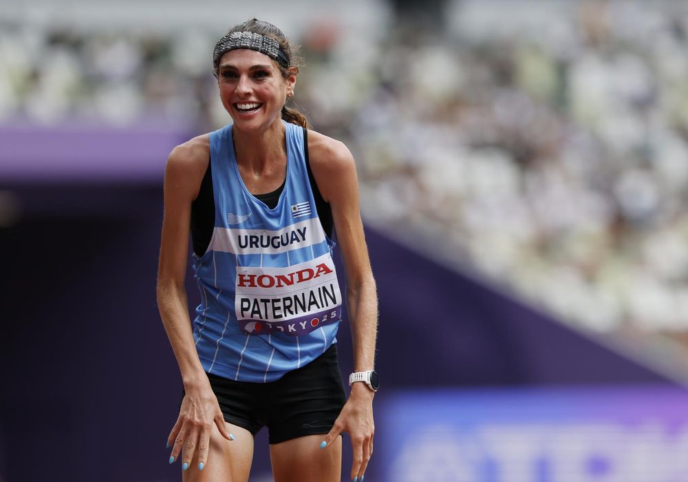 Julia Paternain tras ganar el bronce en el Mundial de Tokio 2025 Julia Paternain tras ganar el bronce en el Mundial de Tokio 2025