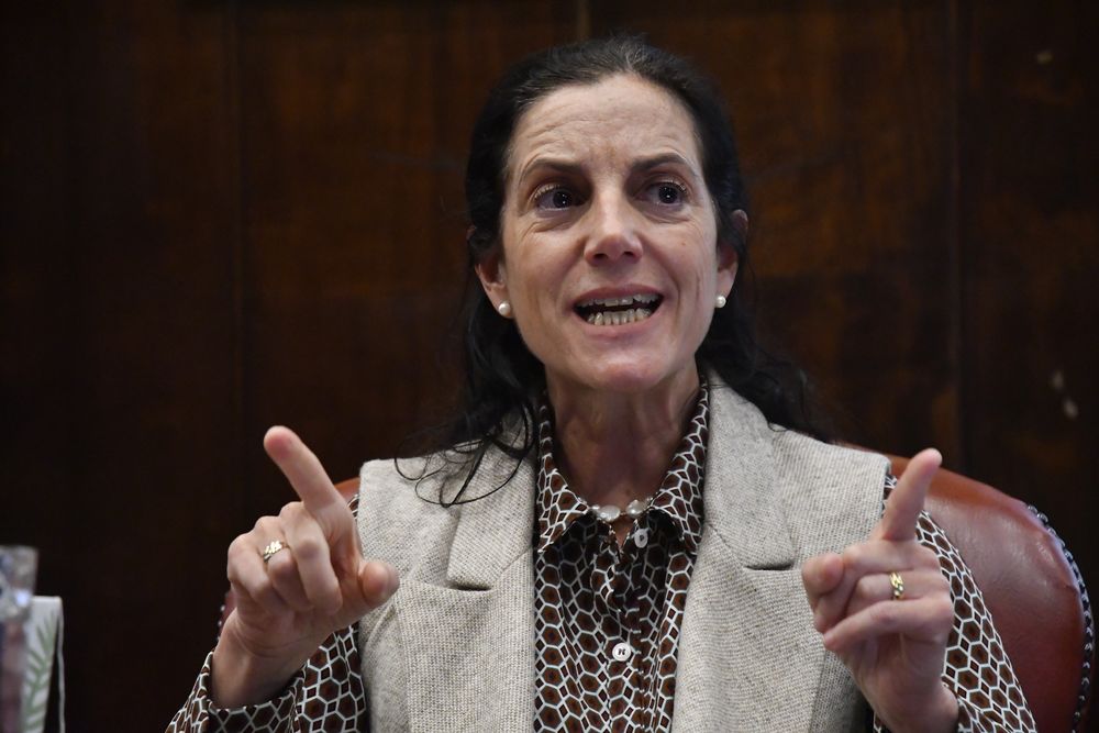 Azucena Arbeleche, ministra de Economía y Finanzas