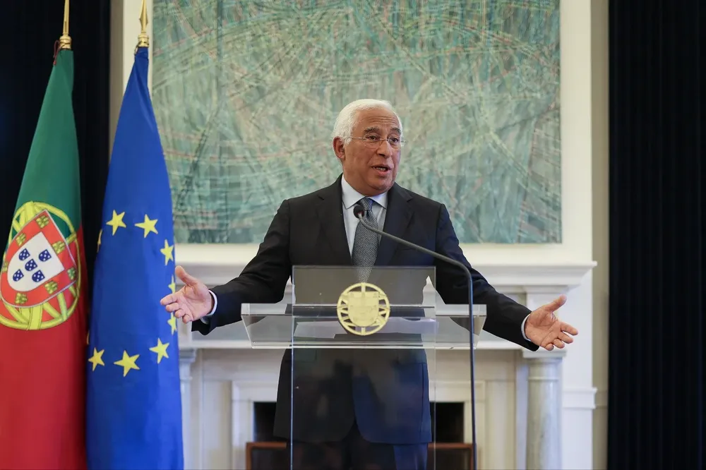 El primer ministro de Portugal, Antonio Costa, anunció su renuncia por televisión.