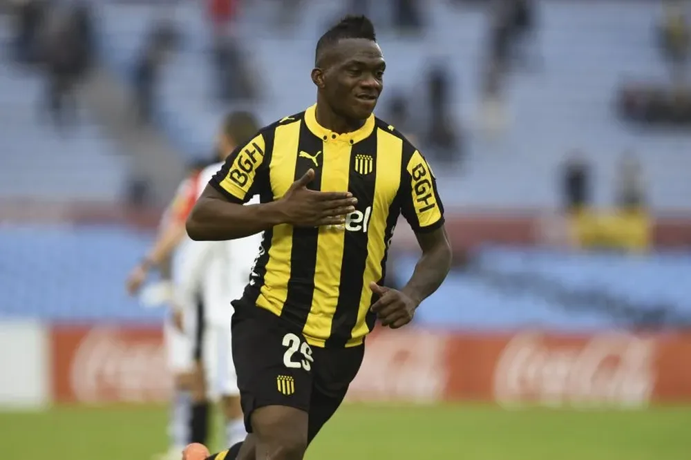 Murillo marcó el gol del empate aurinegro ante Juventud