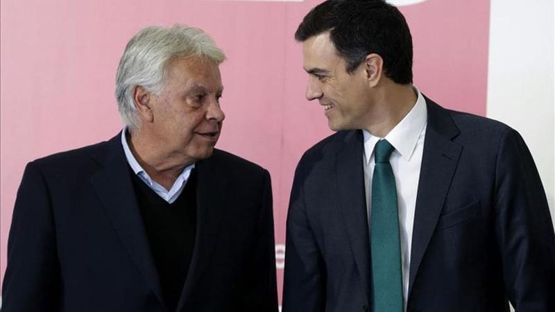 Felipe González se despega de Pedro Sánchez y dice que votará en blanco el 29N