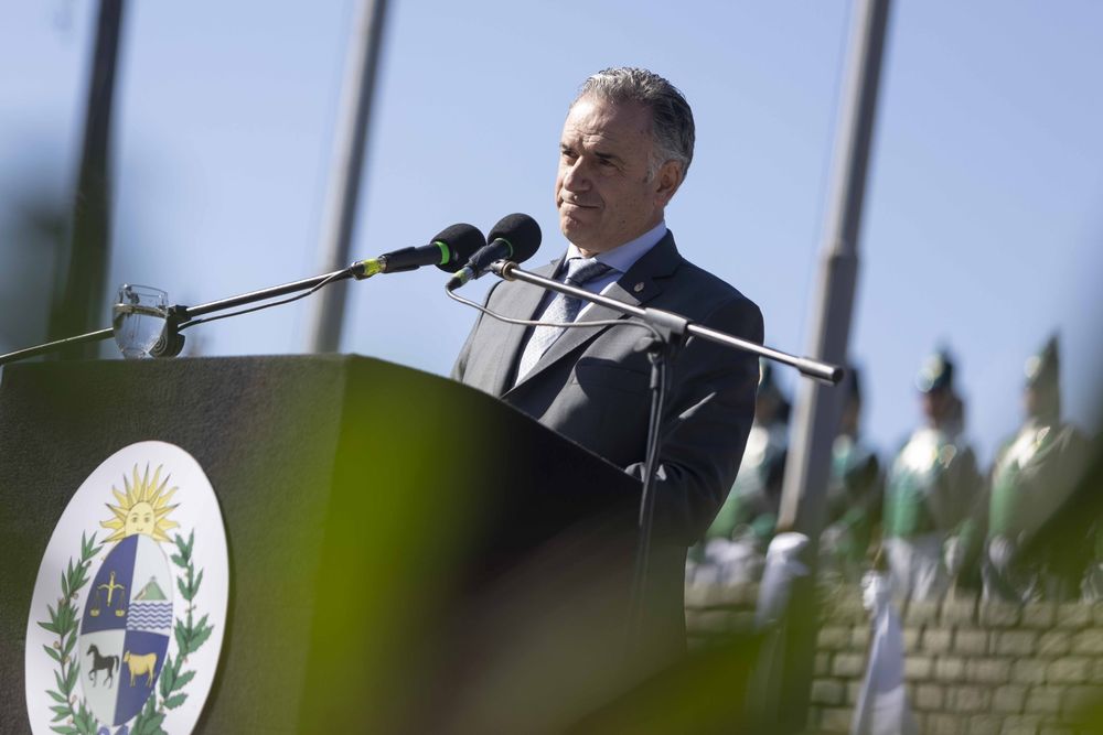 El presidente de la República, Yamandú Orsi