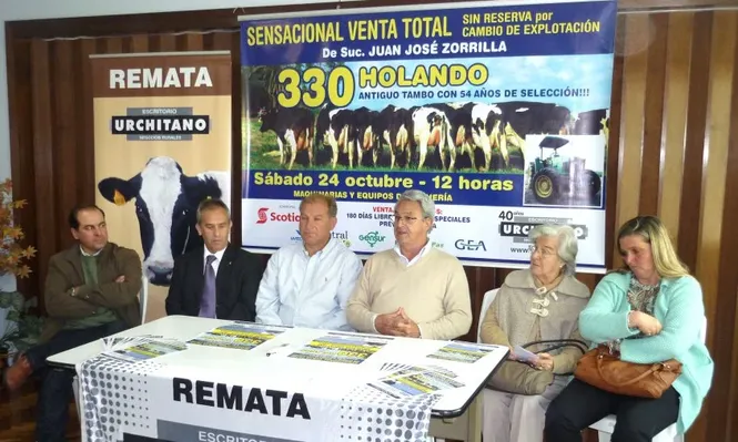 Este sábado liquidan tambo de prestigio en San José