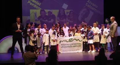 ¡Una buena para Casavalle! Niños de la escuela 319 fueron las estrellas en premios a innovación