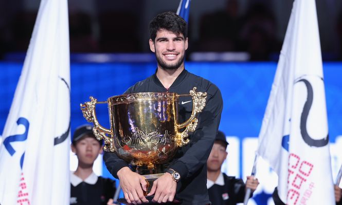 Carlos Alcaraz es el campeón.