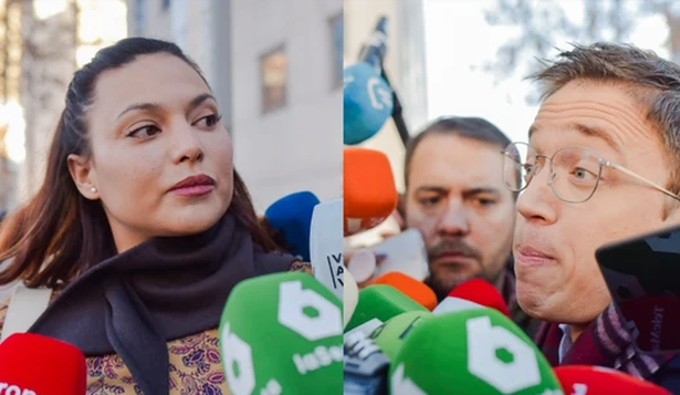 Íñigo Errejón y Elisa Mouliáa