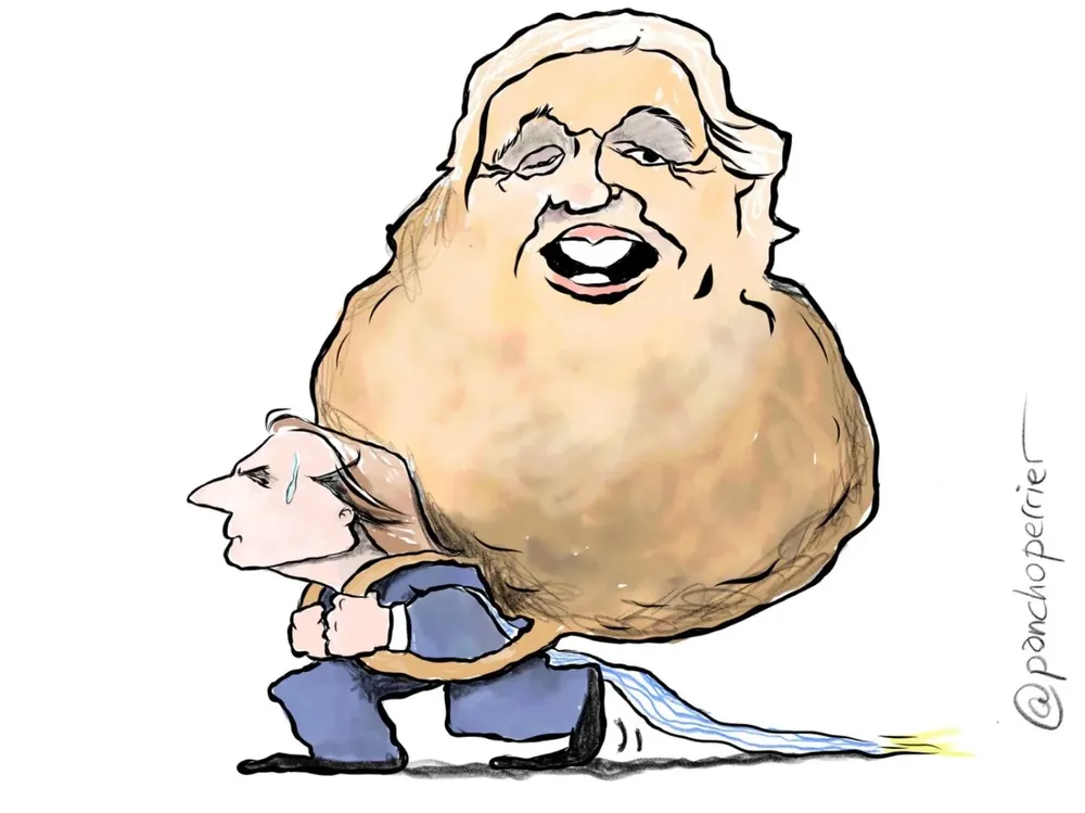 Bustillo en la cuerda floja