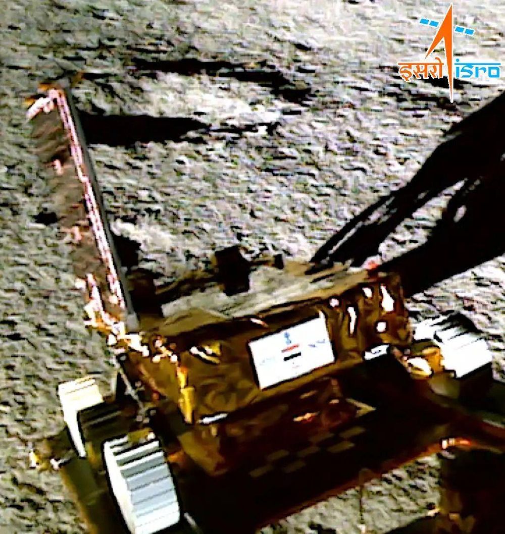 La misión Chandrayaan-3 fue el primer alunizaje humano en el polo sur de la Luna.