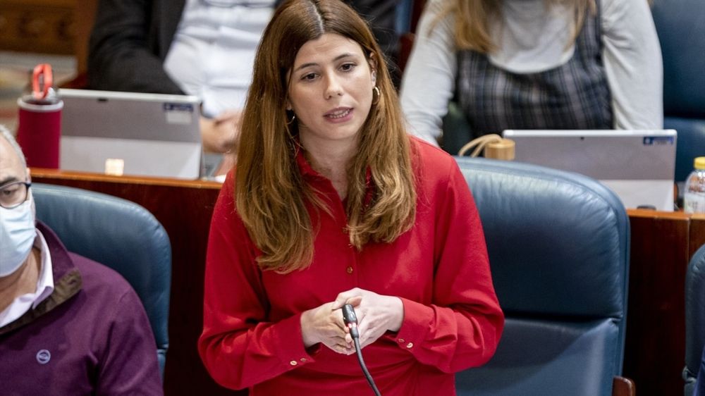 La diputada de Más Madrid en Parlamento madrileño, Loreto Arenillas