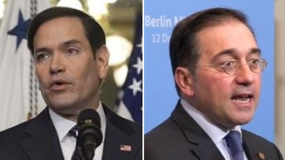 José Manuel Albares y Marco Rubio