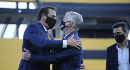 Ignacio Ruglio y Rodolfo Catino. (Archivo)