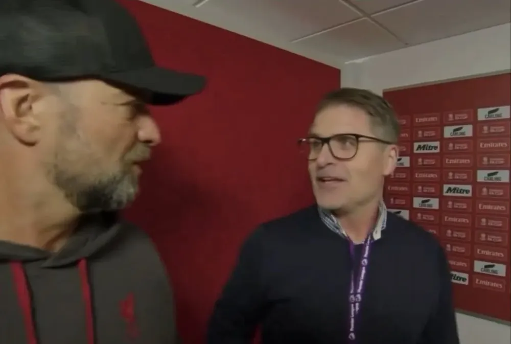 Klopp explotó contra un periodista danés