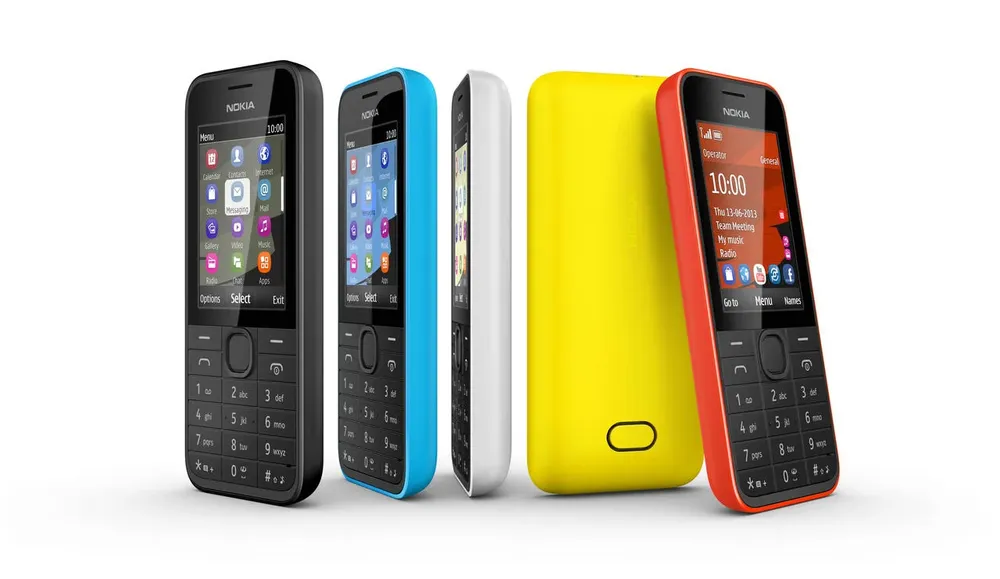El Nokia 207 es un ejemplo de feature phone