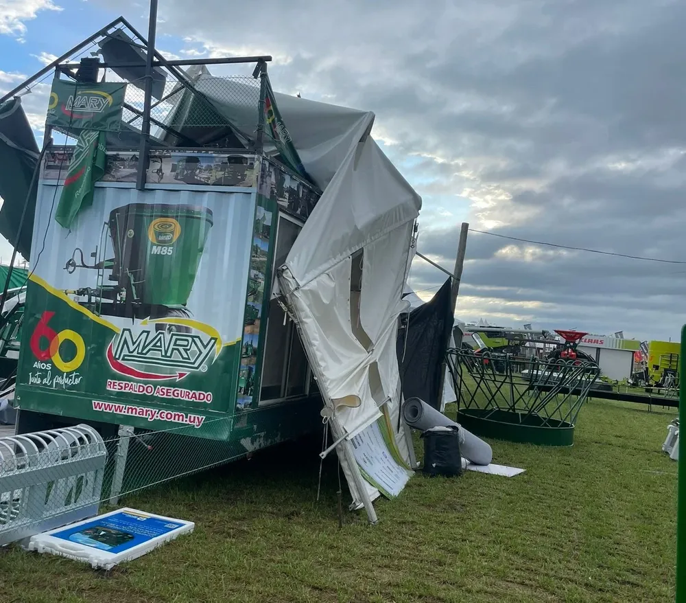 Daños en la Expoactiva 2024.