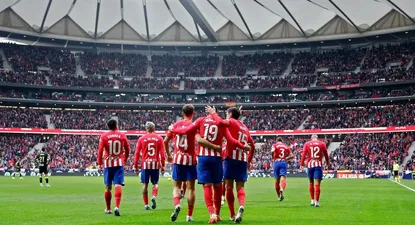 El Atlético sigue de racha de local.