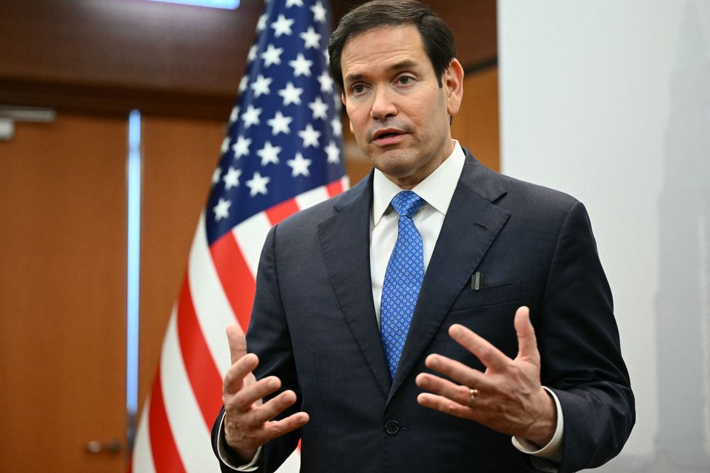 Marco Rubio habló con la prensa en Malasia, donde viajó a una cumbre de ASEAN