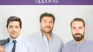 Daniel Bermúdez, Pablo Radice (co-fundador) y Martín Bermúdez