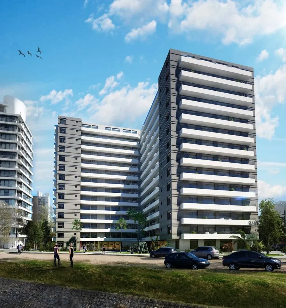 Render de las nuevas torres Campiglia III, IV y V en Malvin