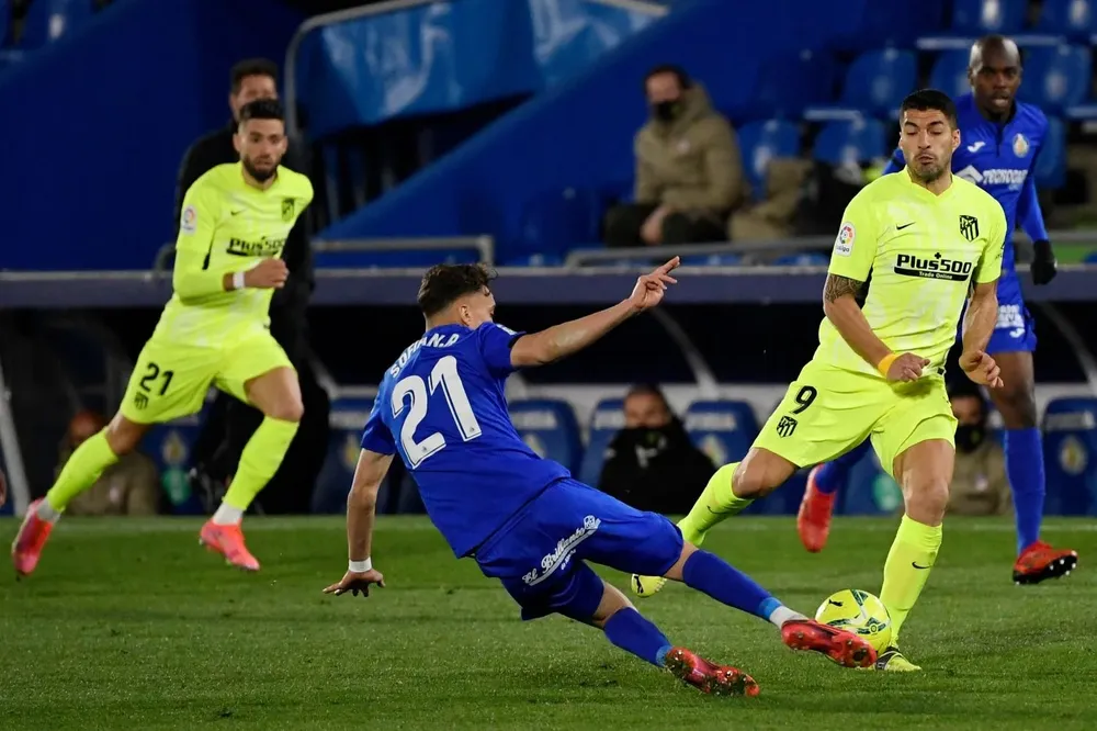 Luis Suárez ante Getafe
