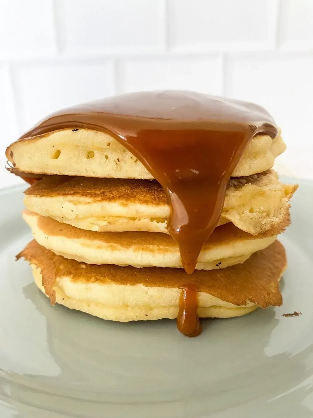 Panqueques con dulce de leche