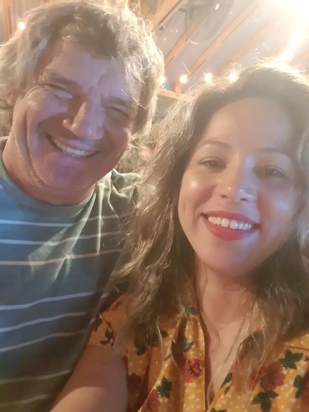 La foto que subió Mario Saralegui tras su quebranto de salud