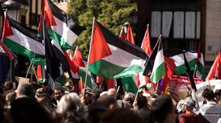 Actos de organizaciones palestinas en España.