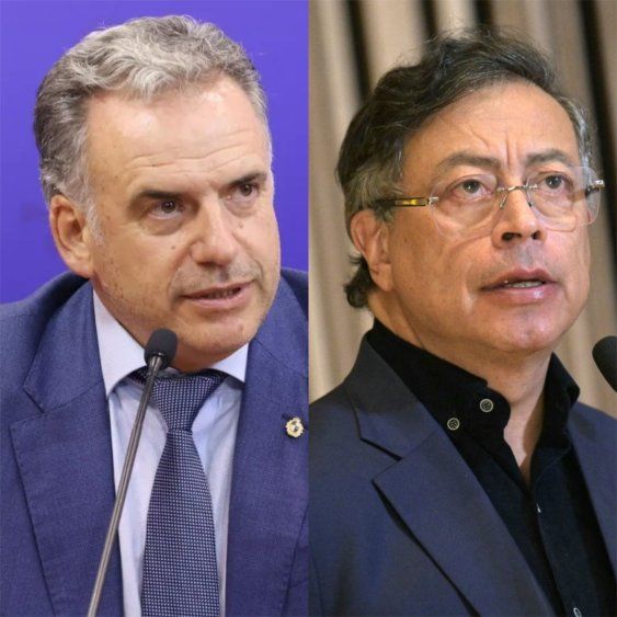 Yamandú Orsi y Gustavo Petro