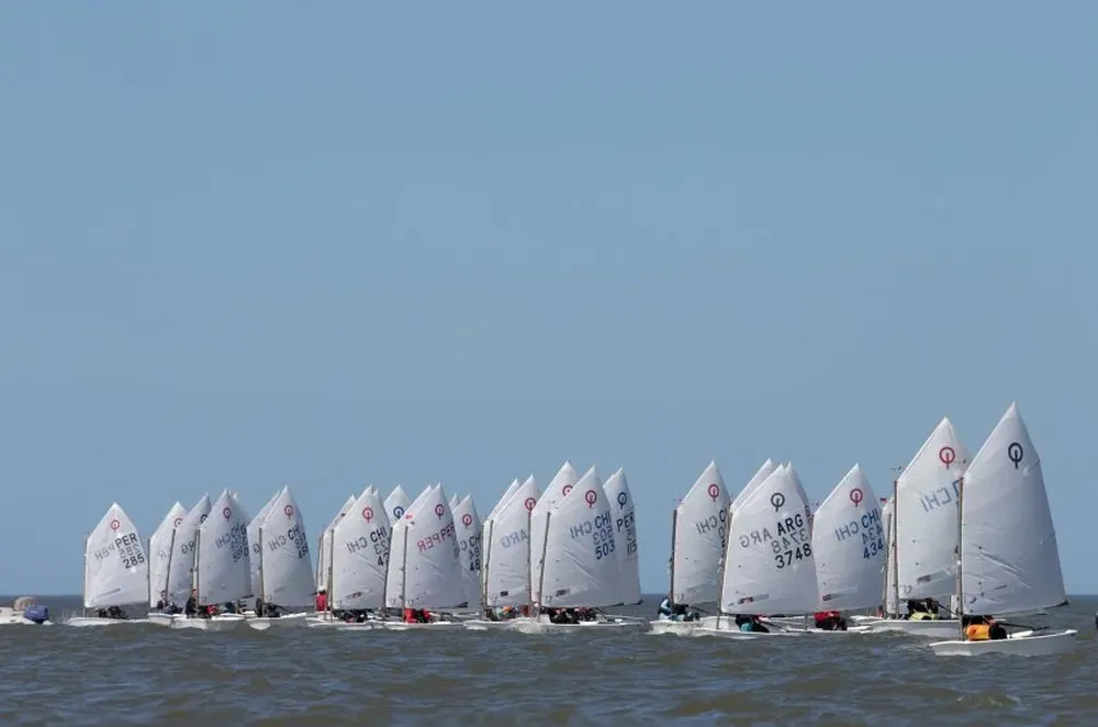 El Puerto del Buceo recibe el Sudamericano de Optimist