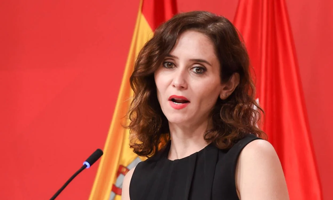 La presidenta de la Comunidad de Madrid, Isabel Díaz Ayuso.